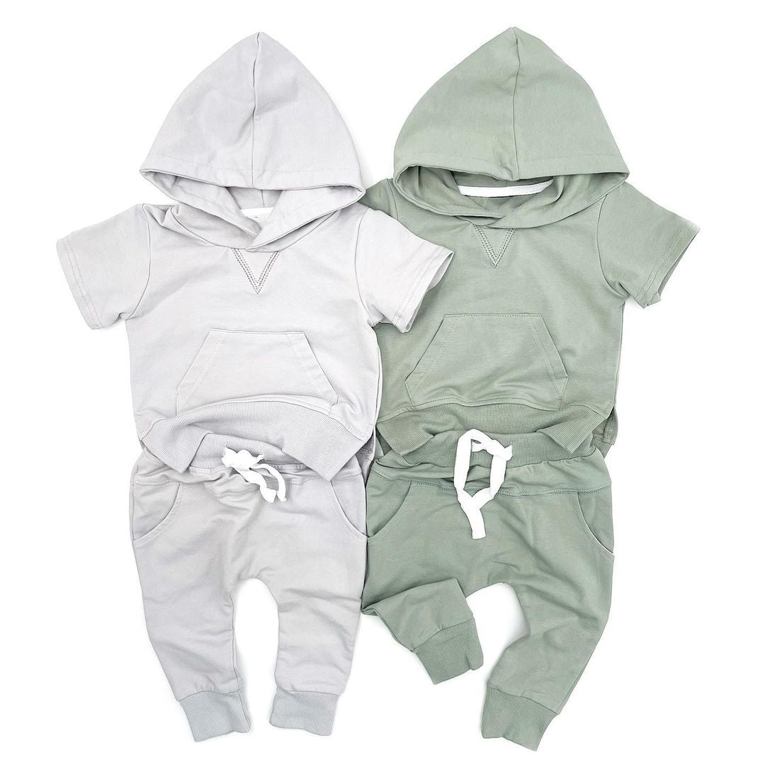 French Terry Hoodie Set